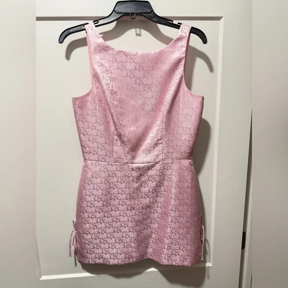 Amanda Uprichard Pink Skort Romper - Picture 2 of 6